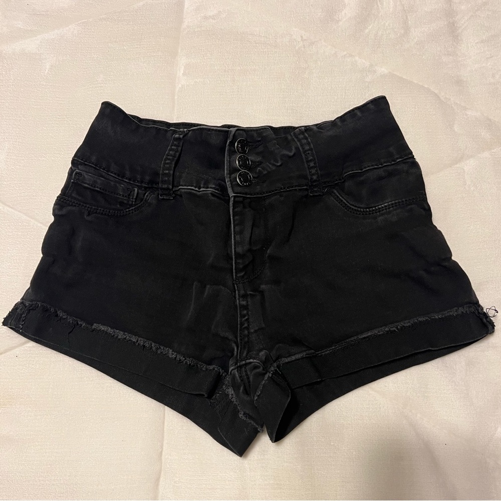 Black High Waisted Shorts Size 3/26